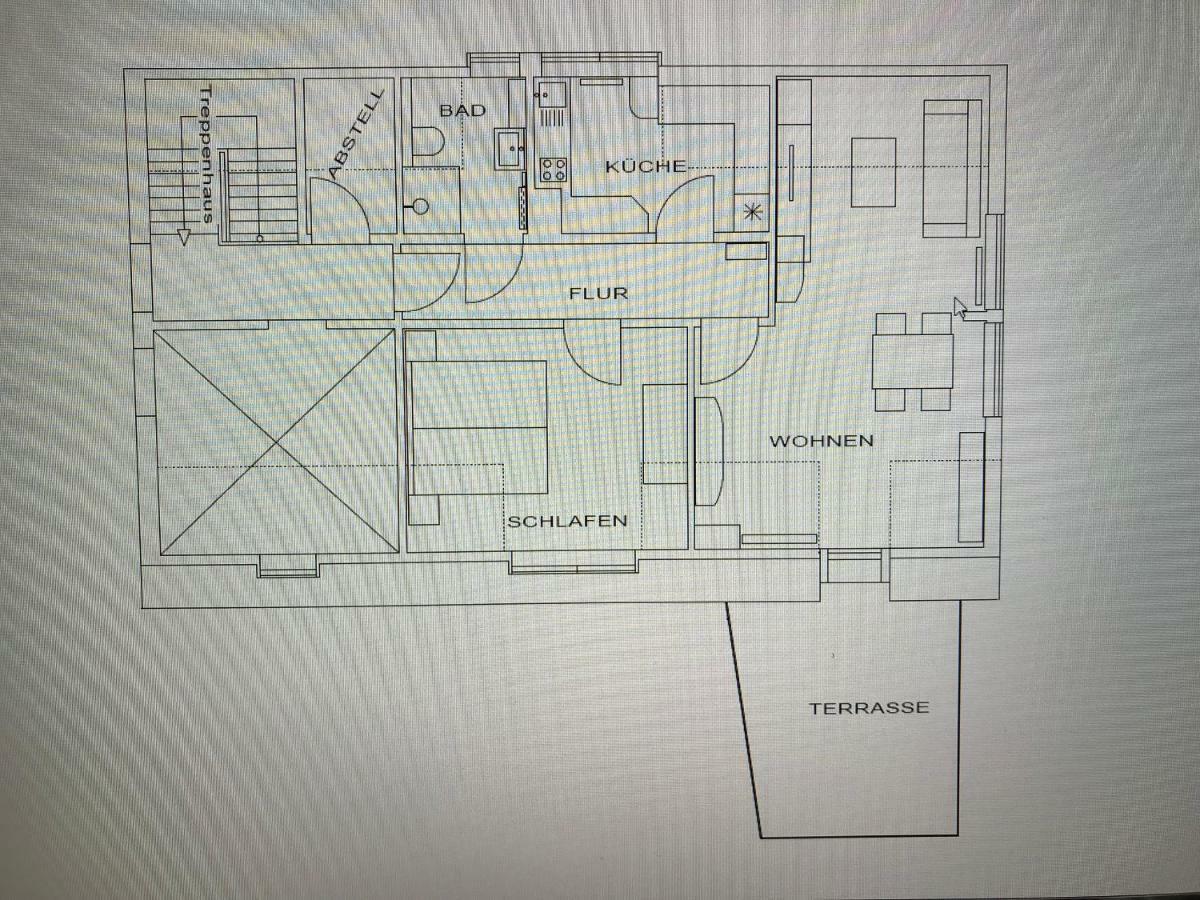 Peedy's luxuriöse 60m² Wohnung mit Balkonterrasse Stade Buitenkant foto